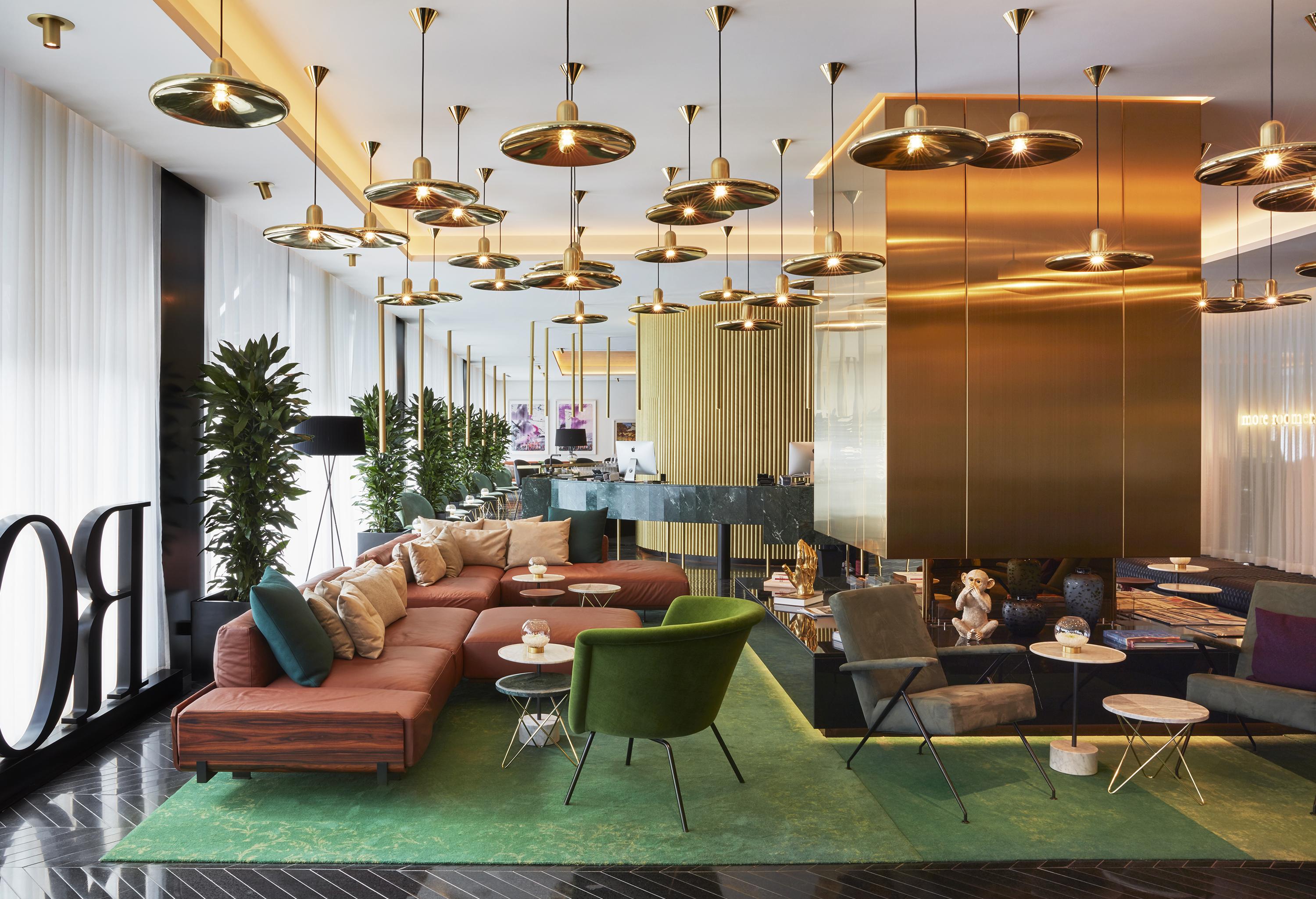Roomers Munich, Autograph Collection Екстериор снимка The lobby of the hotel